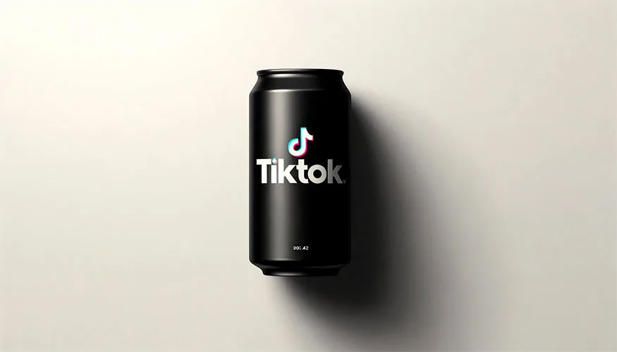 tiktok 可樂罐